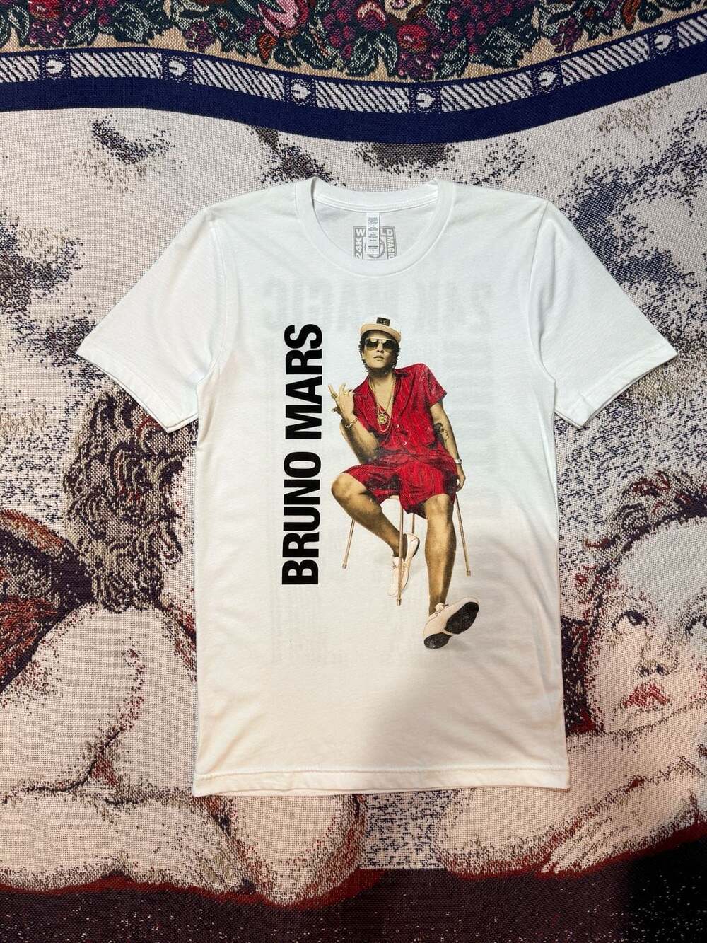 Bruno Mars 24K Magic World Tour Graphic Tee